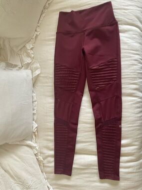 ALO - High-waisted Moto Leggins